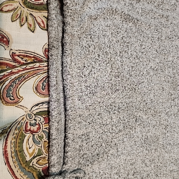 Green Envelope Los Angeles Sweatshirt,  Cowl Collar Gray Size L - Picture 9 of 16